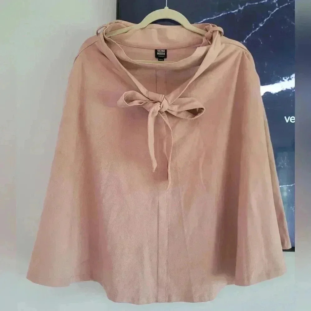Faux suede skirt